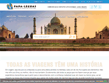 Tablet Screenshot of papa-leguas.com